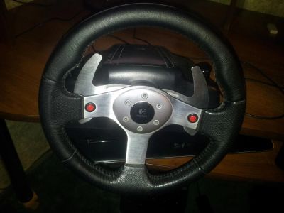 Лот: 7637018. Фото: 1. Logitech G25 Racing Wheel. Рули, джойстики
