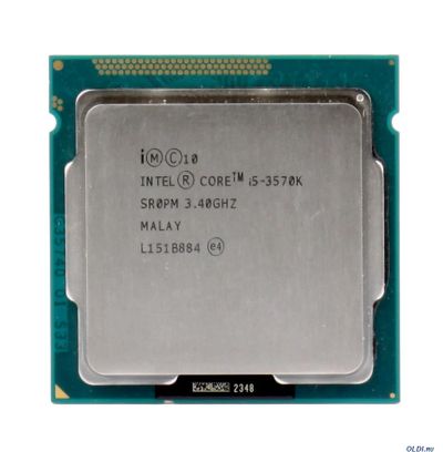 Лот: 6618669. Фото: 1. Процессор Intel Core I5 3570k... Процессоры
