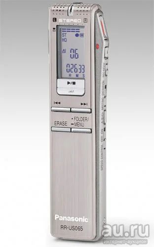 Лот: 9910621. Фото: 1. Диктофон Panasonic RR-US065. Диктофоны