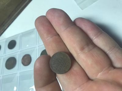 Лот: 14917220. Фото: 1. 1/4 копейки 1842. Россия до 1917 года
