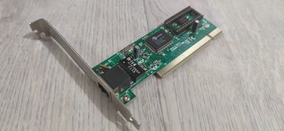 Лот: 16498438. Фото: 1. Сетевая карта PCI Davicom DM9102AF. Сетевые карты