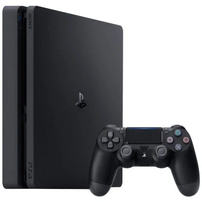 Лот: 8768914. Фото: 1. Приставка Sony PlayStation 4 slim... Игровые приставки, консоли
