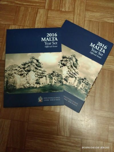 Лот: 24989624. Фото: 1. Мальта 2016 Официальный набор... Наборы монет