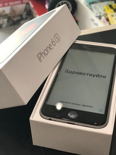 Лот: 11691613. Фото: 1. iPhone 6S 64Gb Space Gray рст... Смартфоны