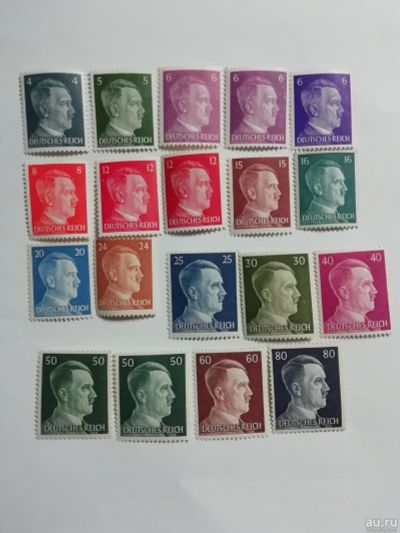 Лот: 17077451. Фото: 1. Германия; Третий Рейх; 1941; марки... Марки