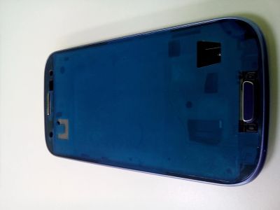 Лот: 12316998. Фото: 1. Корпус Samsung i9300 синий. Корпуса, клавиатуры, кнопки