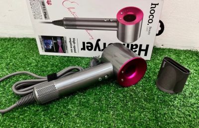 Лот: 25363863. Фото: 1. Фен Hoco Hair Dryer, розовый. Укладка и стрижка волос, бритьё, эпиляция