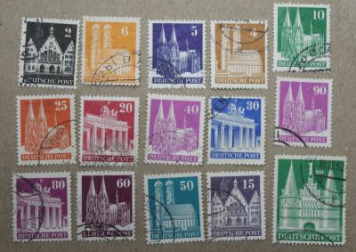 Лот: 25386875. Фото: 1. Германия 1948-1951 года. Оккупация... Марки