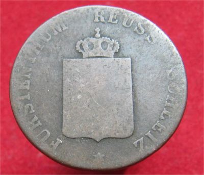 Лот: 11756237. Фото: 1. Германия, Рейсс-Шлейц 3 пфеннига... Остальные страны