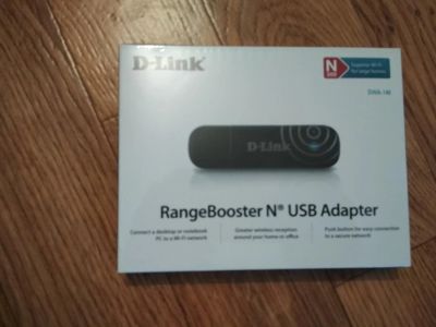 Лот: 10439539. Фото: 1. wi-fi адаптер d-link rangebooster... WiFi, Bluetooth адаптеры