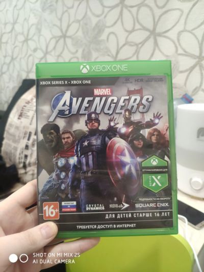 Лот: 19923176. Фото: 1. Игра Marvel Avengers Мстители... Игры для консолей