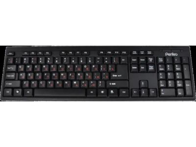 Лот: 6353996. Фото: 1. Клавиатура Perfeo PF-6106 Black... Клавиатуры и мыши