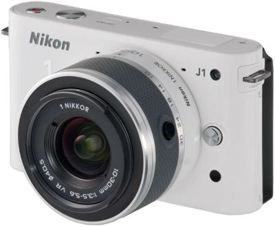 Лот: 4834507. Фото: 1. Продам фотоаппарат Nikon 1 J1... Цифровые компактные