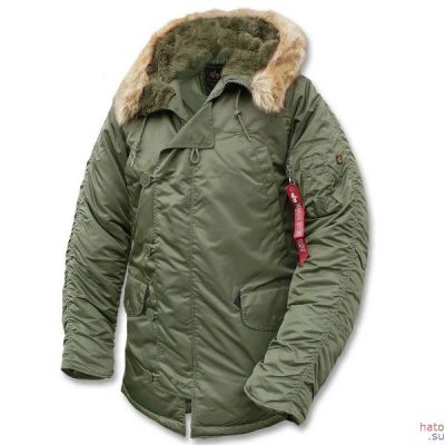 Лот: 6347717. Фото: 1. Аляска Alpha Industries 100% оригинал. Верхняя одежда