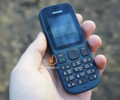 Лот: 3515427. Фото: 1. Nokia 100 новый из коробки (синий... Кнопочные мобильные телефоны