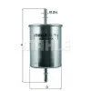 Лот: 14635263. Фото: 1. MAHLE Фильтр топливный погружной... Запчасти