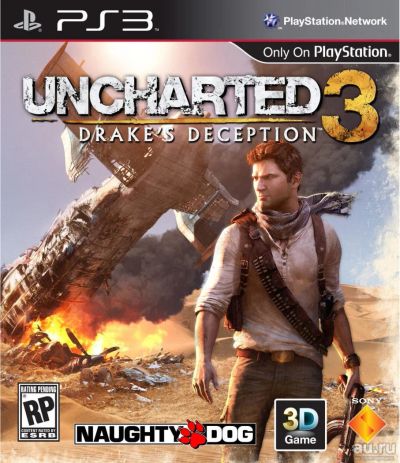 Лот: 8921791. Фото: 1. Uncharted 3: Drake’s Deception. Игры для консолей