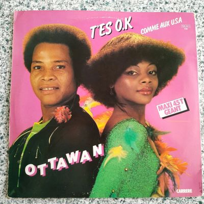 Лот: 21601037. Фото: 1. LP ● Ottawan ● T`ES O.K ● 12... Аудиозаписи