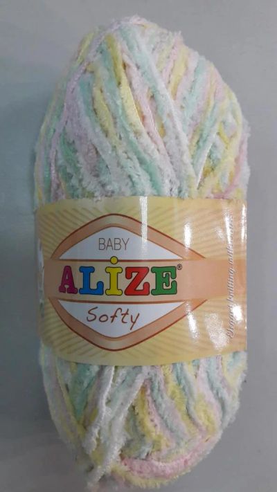 Лот: 7940459. Фото: 1. Пряжа Alize Softy 6. Ткани, нитки, пряжа