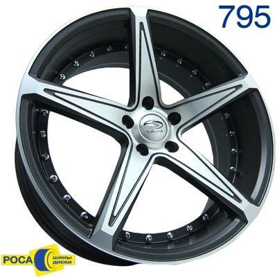 Лот: 4578302. Фото: 1. Диски новые Sakura Wheels 3249... Диски