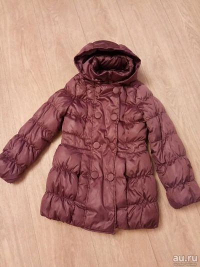 Лот: 10650189. Фото: 1. Пуховик-куртка на девочку Benetton... Верхняя одежда