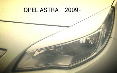 Лот: 4273313. Фото: 1. Реснички на фары Opel Astra J... Детали тюнинга