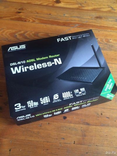 Лот: 8015584. Фото: 1. Маршрутизатор Asus DSL-N10 Wireless-n150... Маршрутизаторы (роутеры)
