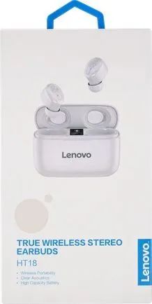 Лот: 22146484. Фото: 1. %%%BT TWS ГАРНИТУРА LENOVO HT18... Наушники, гарнитуры