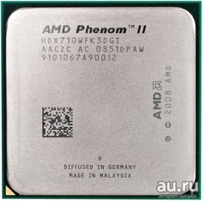 Лот: 13243924. Фото: 1. AMD Phenom II X3 710 для Socket... Процессоры