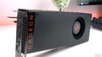 Лот: 16817677. Фото: 1. Видеокарта Vega 56. Видеокарты