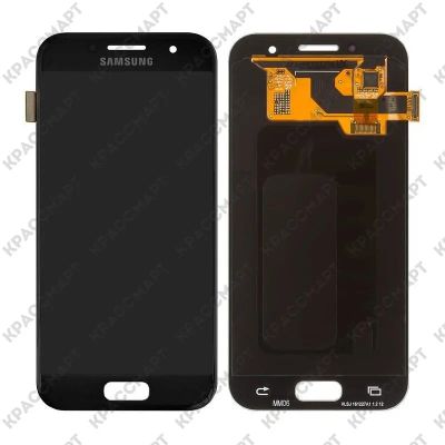 Лот: 10494848. Фото: 1. Дисплей Samsung Galaxy A3 (2017... Дисплеи, дисплейные модули, тачскрины