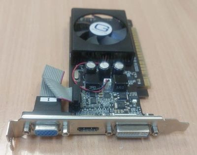 Лот: 22839433. Фото: 1. Видеокарта gt520 2048m sddr3 64b... Видеокарты