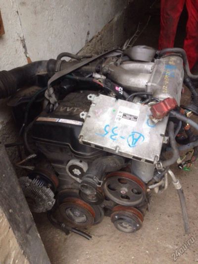 Лот: 5900773. Фото: 1. Двигатель Toyota 2JZ-GE + АКПП... Двигатель и элементы двигателя