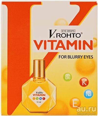 Лот: 12779499. Фото: 1. Капли для глаз V.rohto Vitamin. Аксессуары