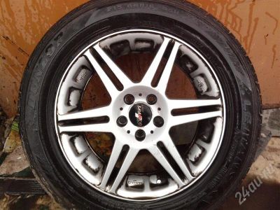 Лот: 387030. Фото: 1. Диски от Subaru R16. Шины