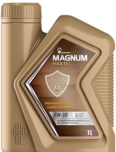 Лот: 14492761. Фото: 1. Rosneft Magnum Maxtec 5W-30 1... Масла, жидкости
