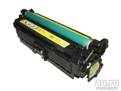 Лот: 14231247. Фото: 1. Тонер-картридж HP CE402A Yellow... Картриджи, расходные материалы