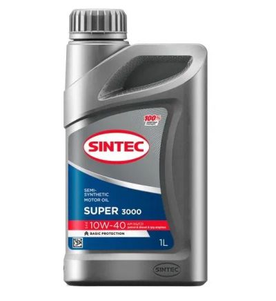 Лот: 25808117. Фото: 1. Масло моторное Sintec Супер 3000... Масла, жидкости
