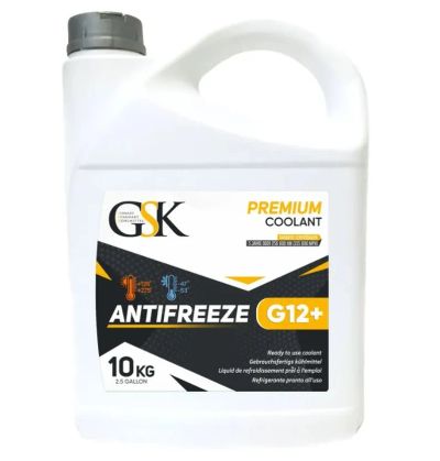Лот: 21339816. Фото: 1. Антифриз GSK G12+ желтый 10кг. Масла, жидкости