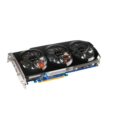 Лот: 10436988. Фото: 1. Видеокарта Gigabyte R9 280x 3Gb. Видеокарты