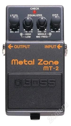 Лот: 4605014. Фото: 1. Педаль Boss MT-2. Гитарные эффекты и комбоусилители