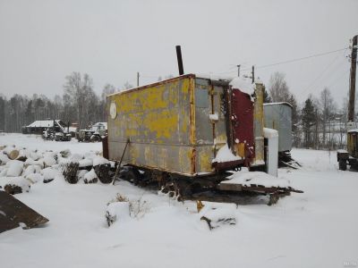 Лот: 17155733. Фото: 1. Вагончик на колесах. Бытовка. Бытовки, вагончики строительные