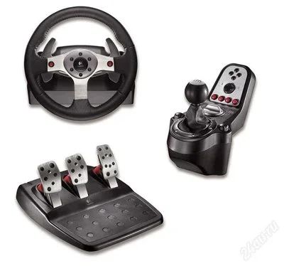 Лот: 2204168. Фото: 1. Гоночный руль Logitech G25. Другое (аксессуары)