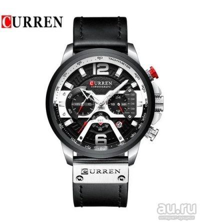 Лот: 15143448. Фото: 1. Мужские наручные часы curren 8329. Оригинальные наручные часы