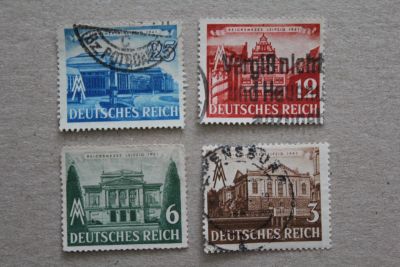 Лот: 24399465. Фото: 1. Германия 1941 года. 3 Рейх. Лейпцигская... Марки