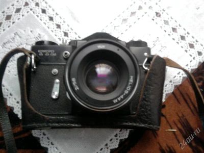 Лот: 1131478. Фото: 1. Фотоаппарат Zenit TTL+вспышка... Плёночные зеркальные