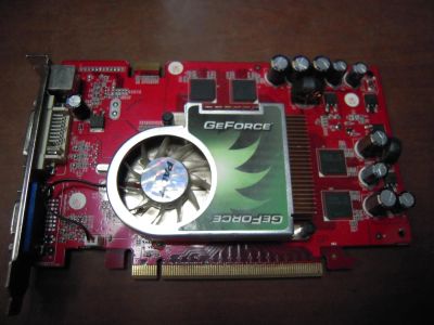 Лот: 6318782. Фото: 1. Видеокарта PCI-E GeForce 6600gt... Видеокарты