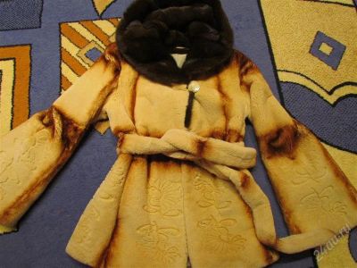 Лот: 1269930. Фото: 1. Продам шубу хорь+норка. Верхняя одежда