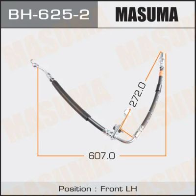 Лот: 18590400. Фото: 1. Шланг тормозной masuma mz- front... Тормозная система