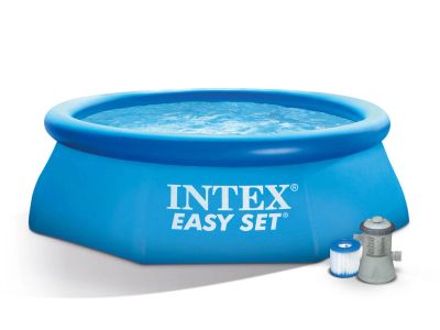 Лот: 7787670. Фото: 1. Надувной бассейн INTEX EasySet... Бассейны, аксессуары и комплектующие